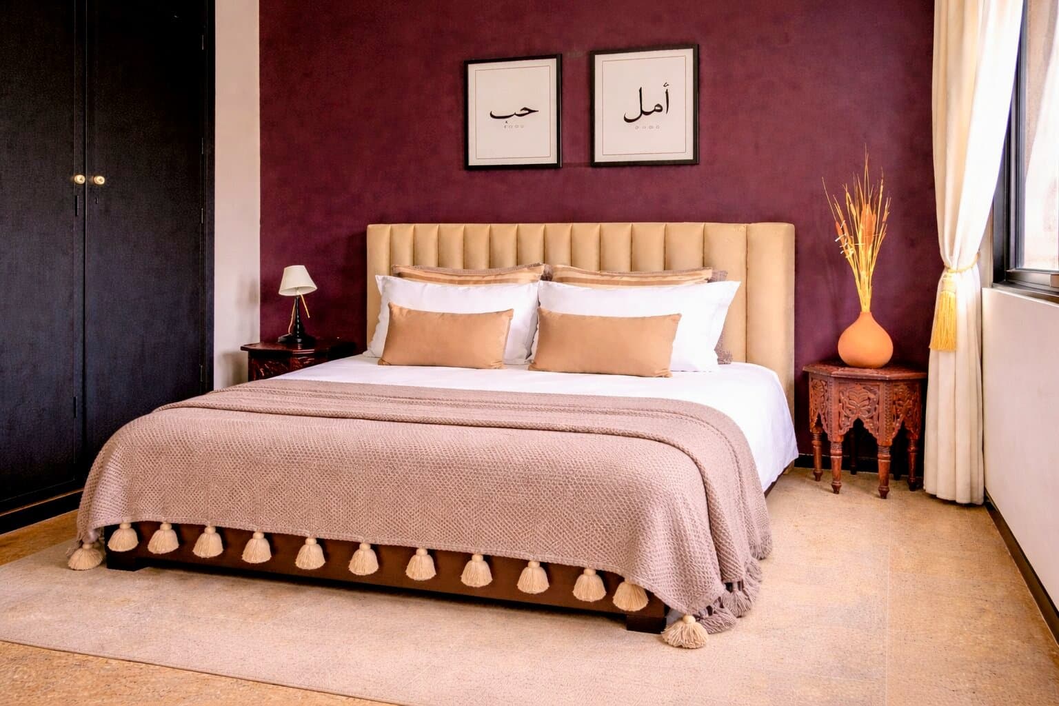 Second bedroom dressing — Garden View Apartment Marrakech