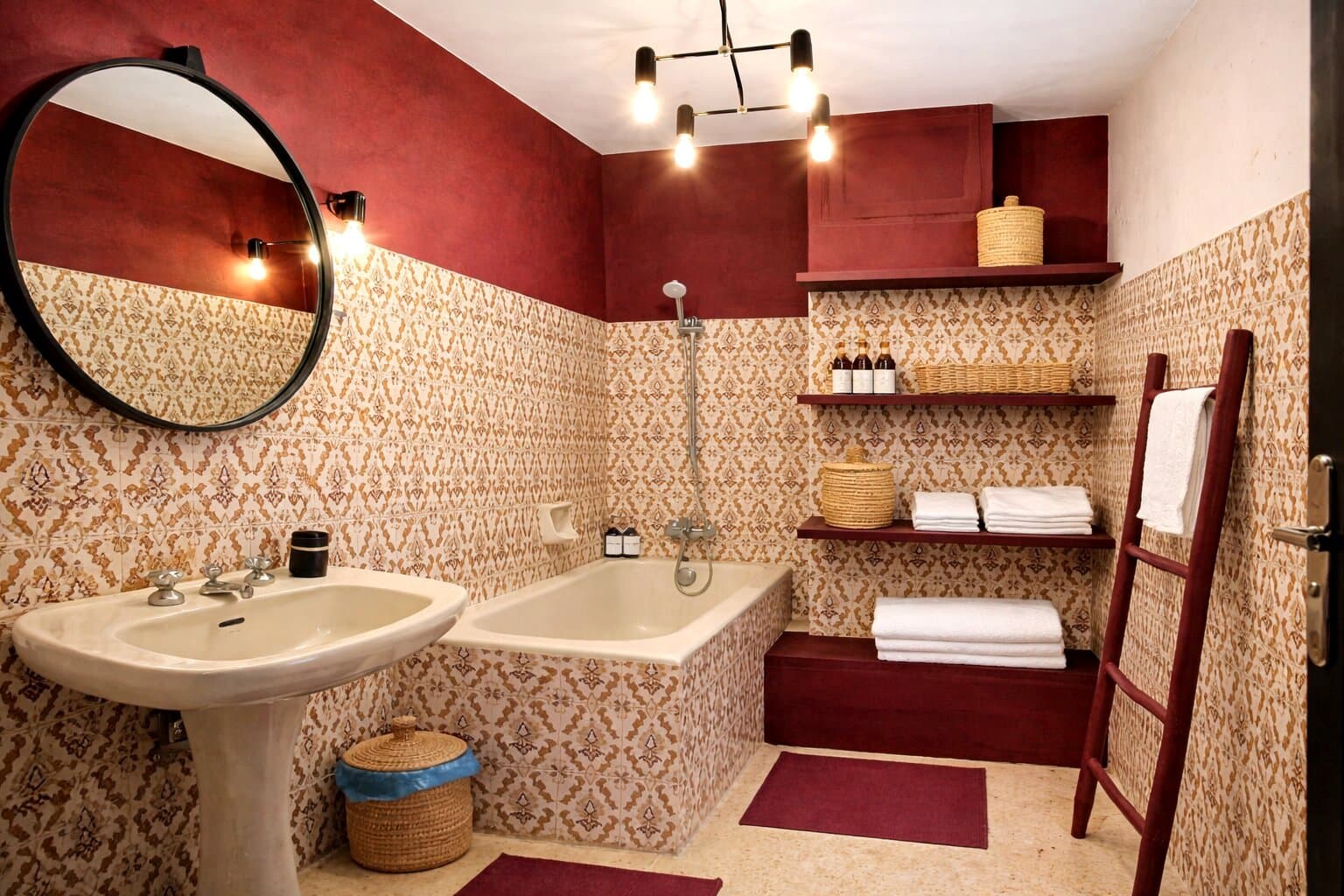 Bathroom — Majorelle Garden View Apartment Marrakech