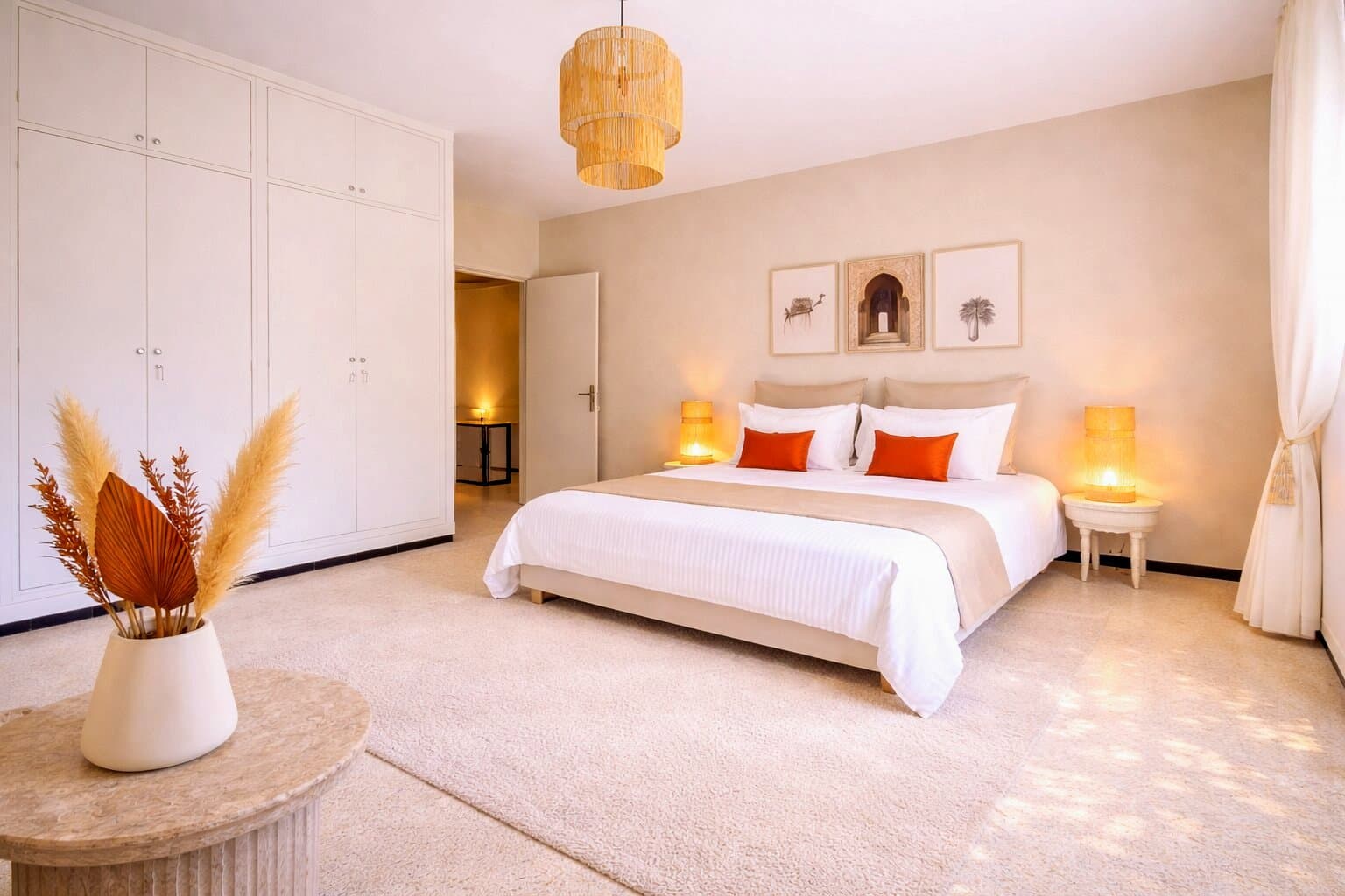 Dressing chambre principale — Appartement Balcon Majorelle