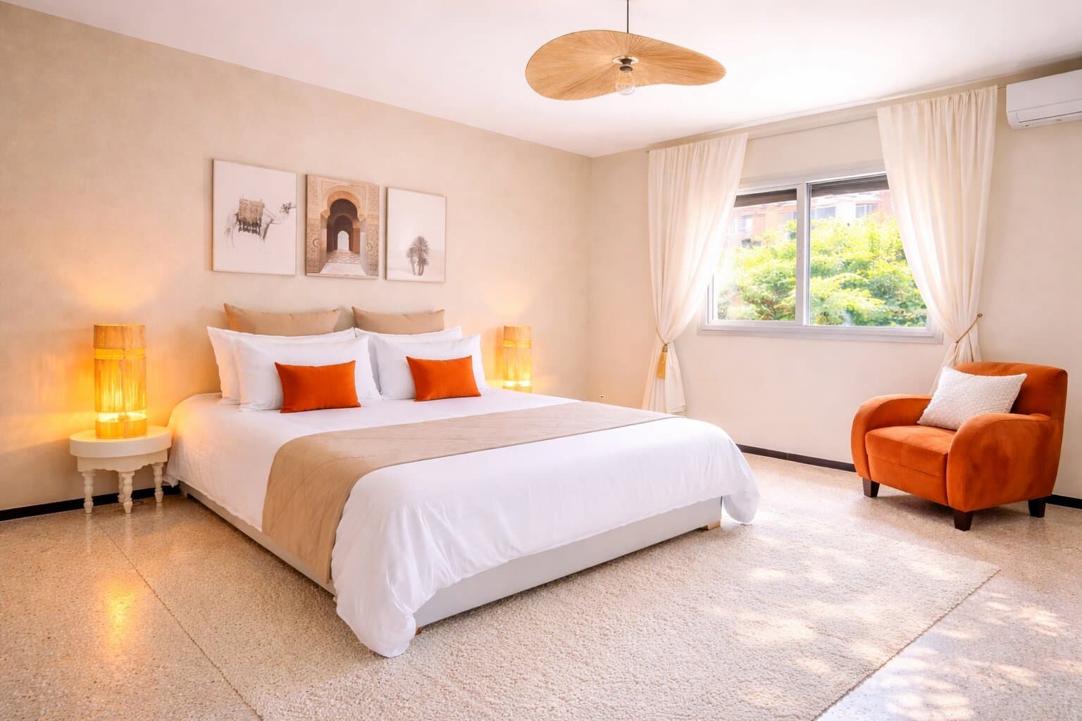 Master bedroom — Majorelle Balcony Apartment Marrakech