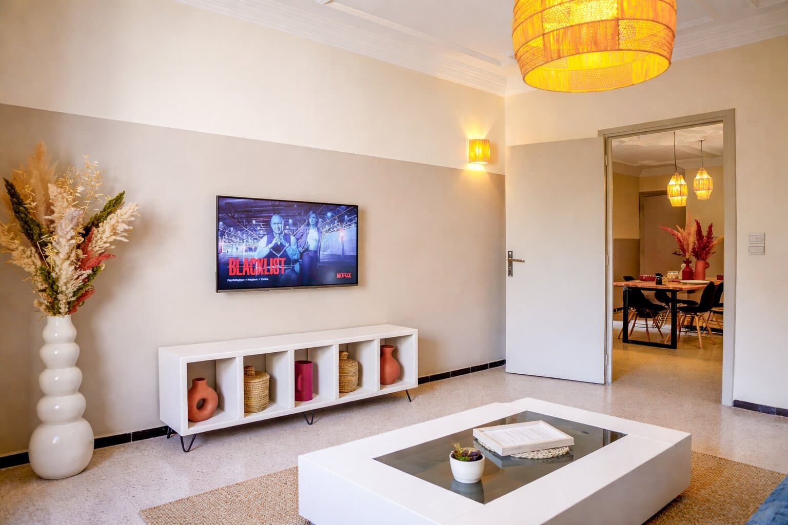 Dining area — Majorelle Balcony Apartment Marrakech