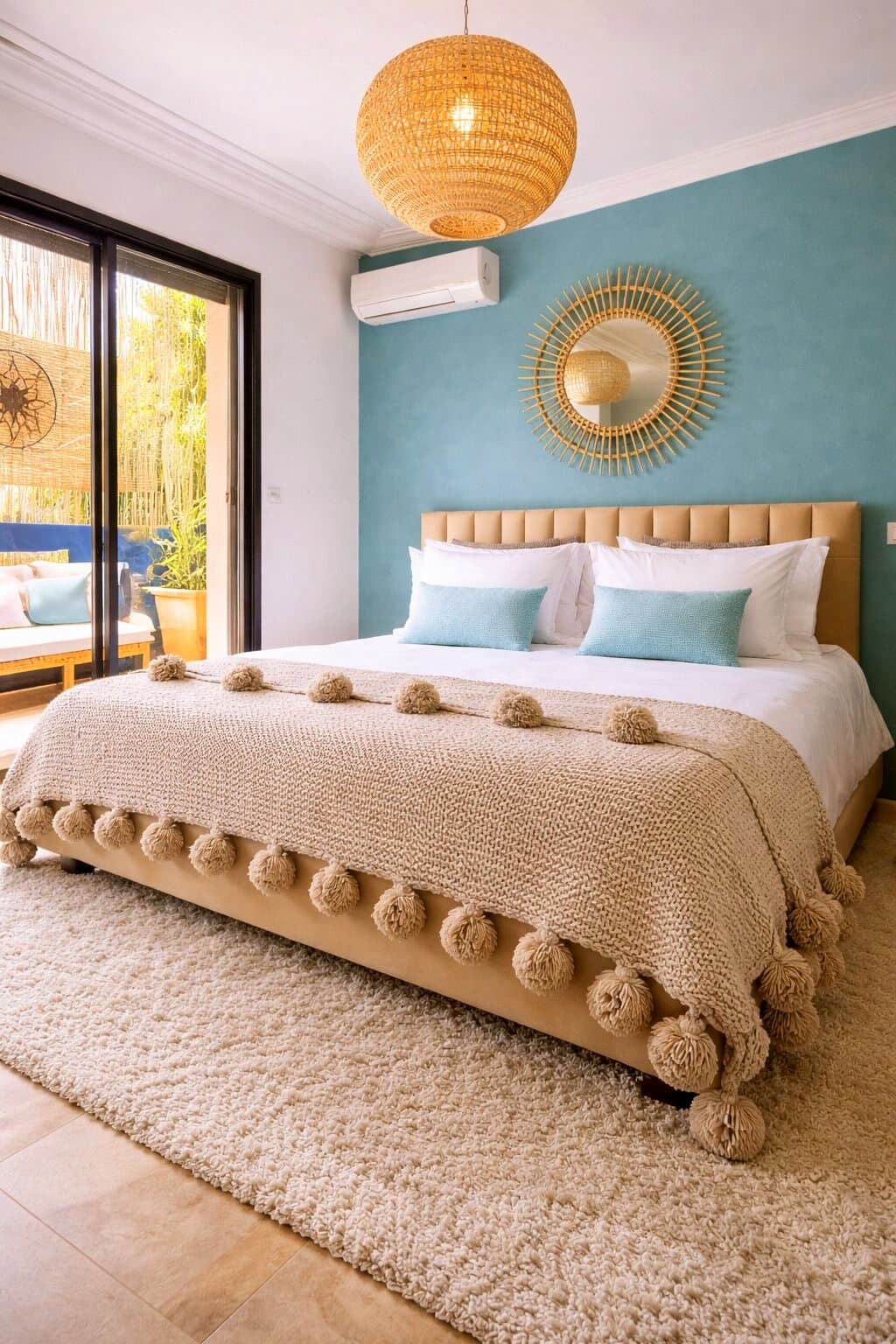 Second bedroom — Majorelle Rooftop Apartment Marrakech