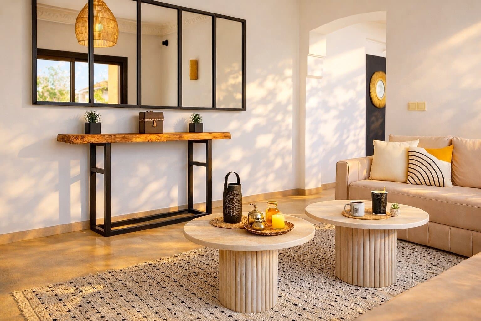 Salon — Appartement Rooftop Majorelle Marrakech