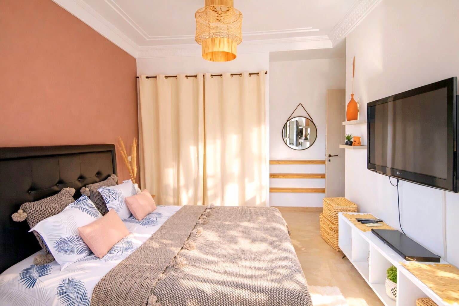 Master suite — Majorelle Rooftop Apartment Marrakech