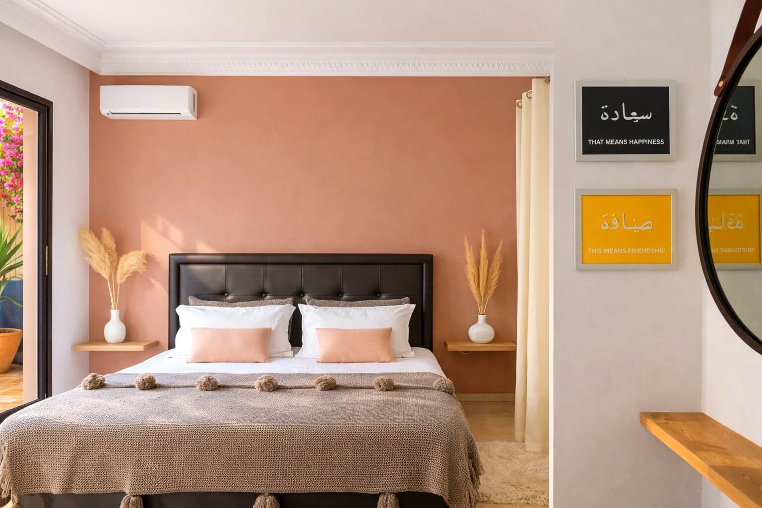 Master suite — Majorelle Rooftop Apartment Marrakech