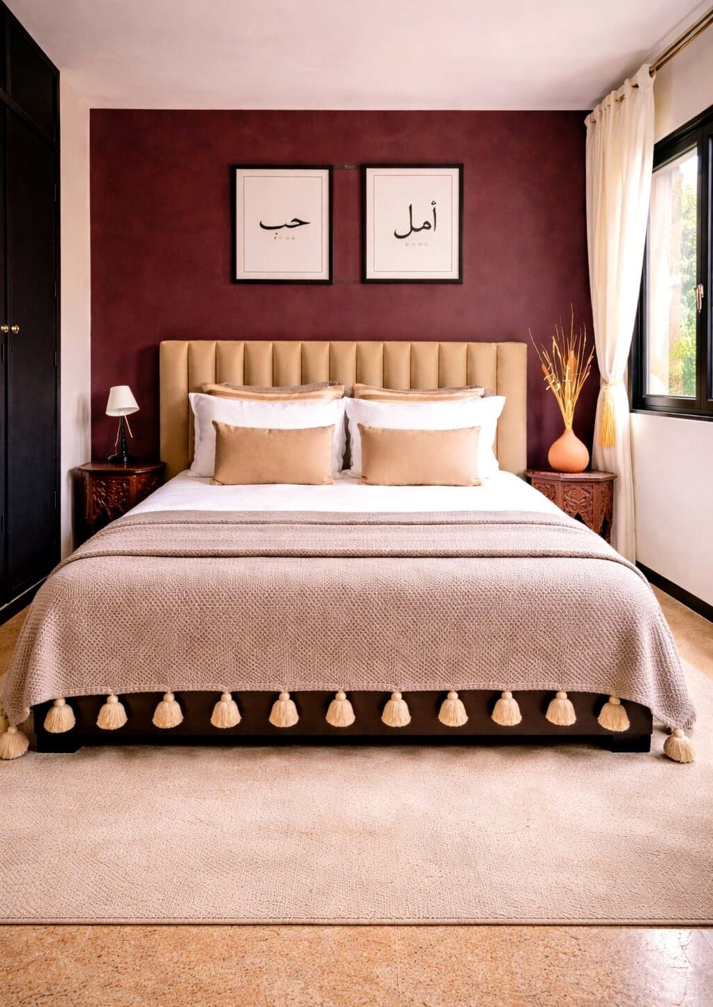 Deuxième chambre — Appartement Vue Jardin Marrakech
