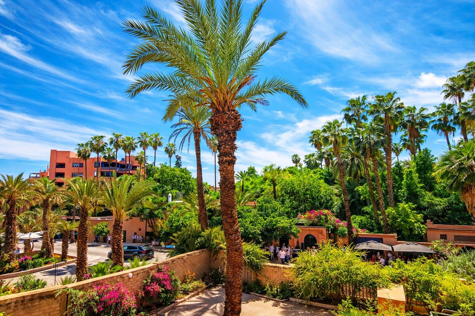 Vue sur le Jardin Majorelle et le Musée YSL — Appartement Vue Jardin