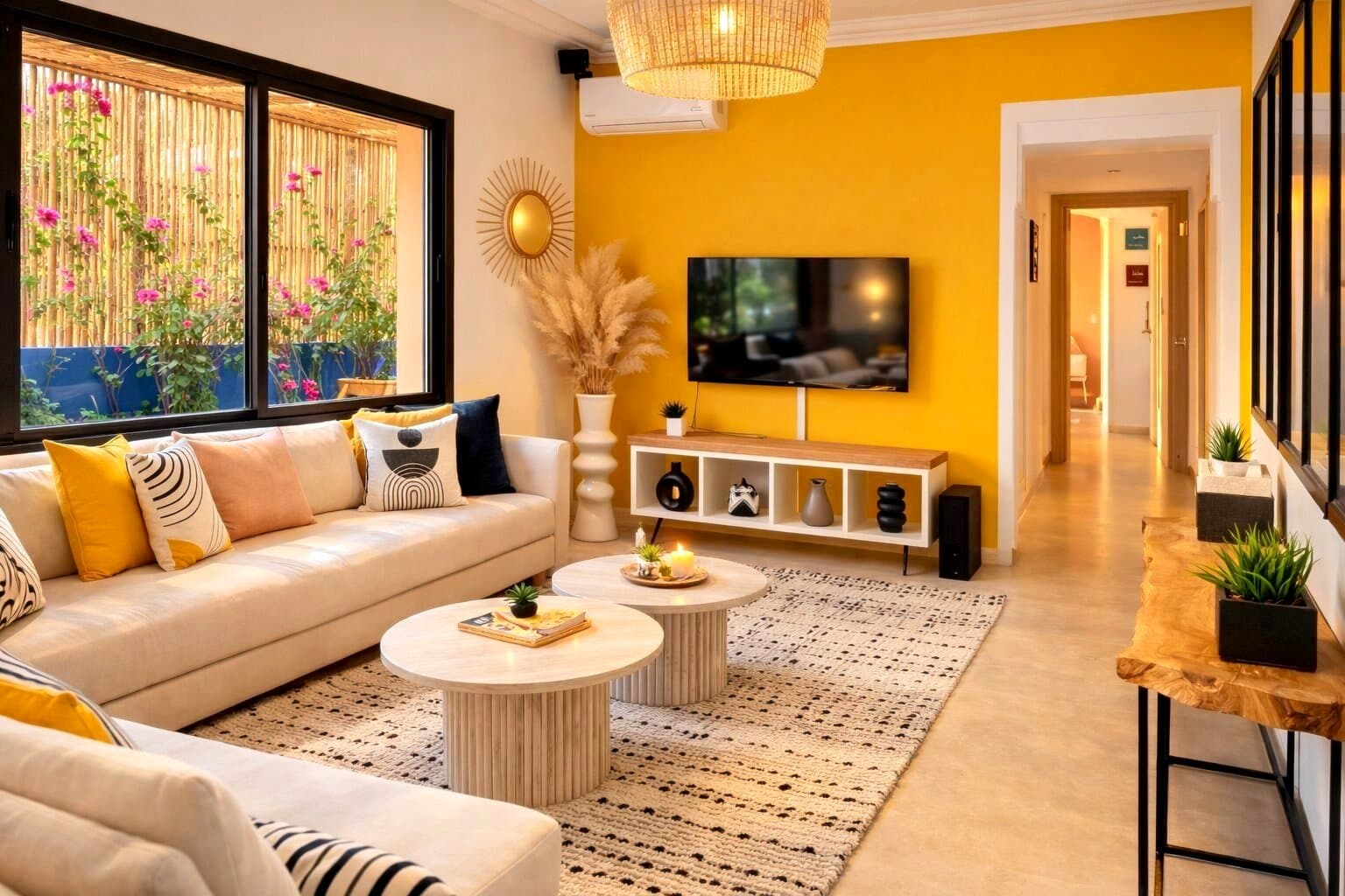 Living room — Majorelle Rooftop Apartment Marrakech